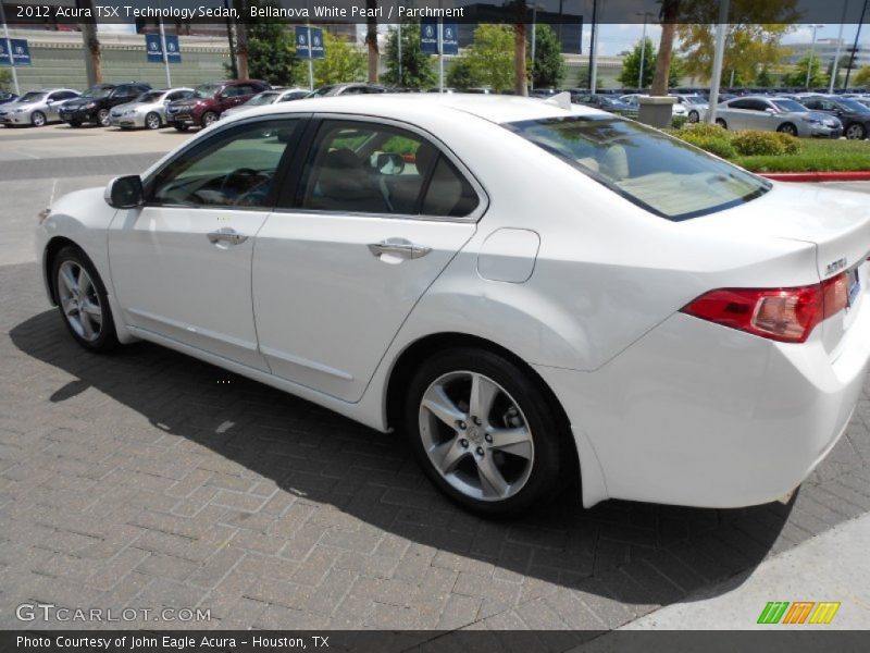 Bellanova White Pearl / Parchment 2012 Acura TSX Technology Sedan