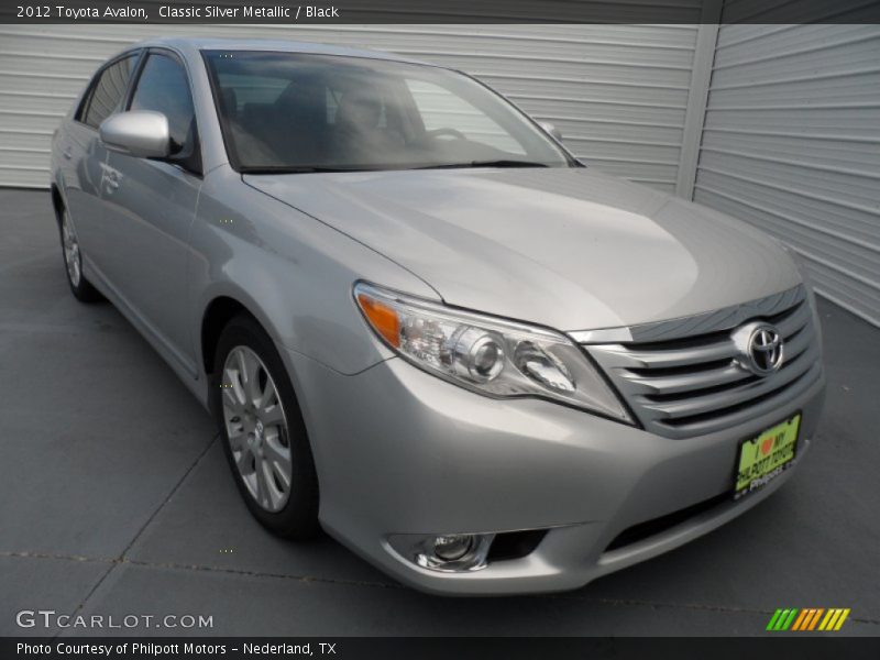 Classic Silver Metallic / Black 2012 Toyota Avalon