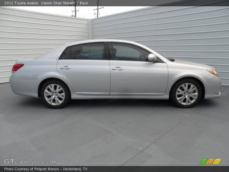 Classic Silver Metallic / Black 2012 Toyota Avalon