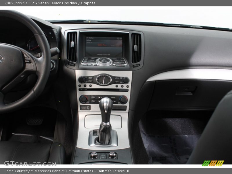 Black Obsidian / Graphite 2009 Infiniti G 37 x Sedan