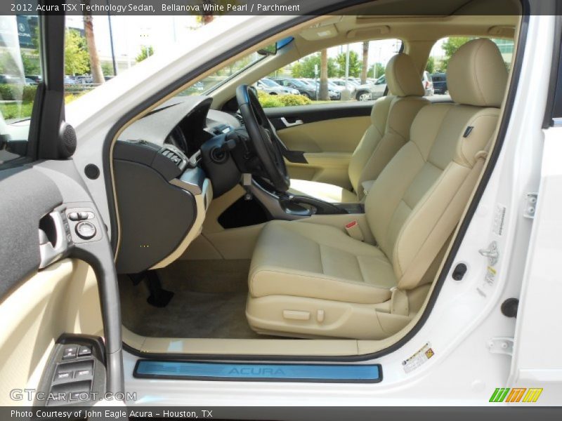 Bellanova White Pearl / Parchment 2012 Acura TSX Technology Sedan