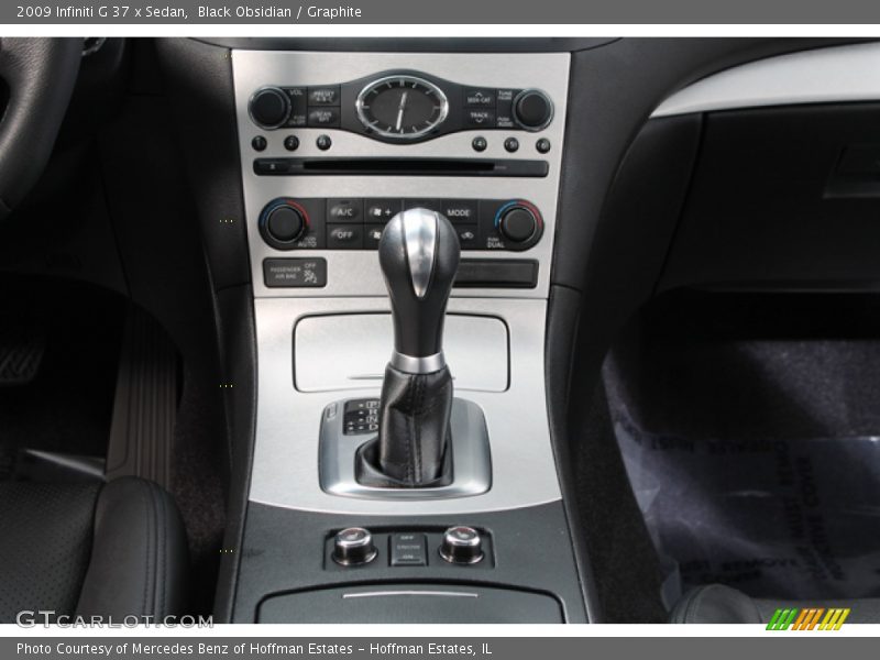 Black Obsidian / Graphite 2009 Infiniti G 37 x Sedan