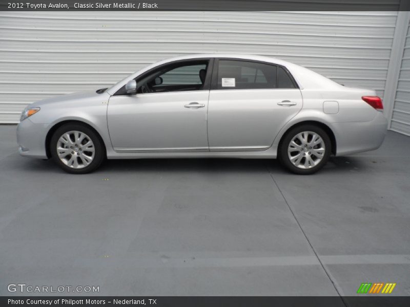 Classic Silver Metallic / Black 2012 Toyota Avalon