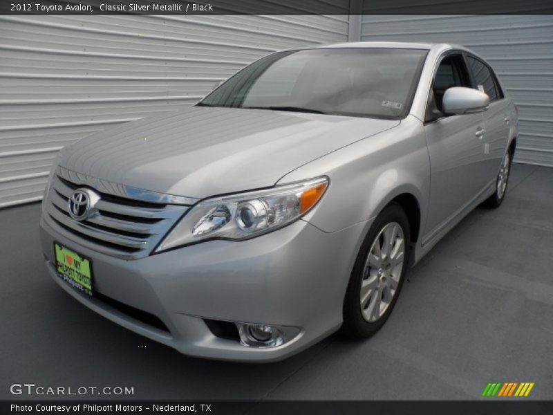 Classic Silver Metallic / Black 2012 Toyota Avalon
