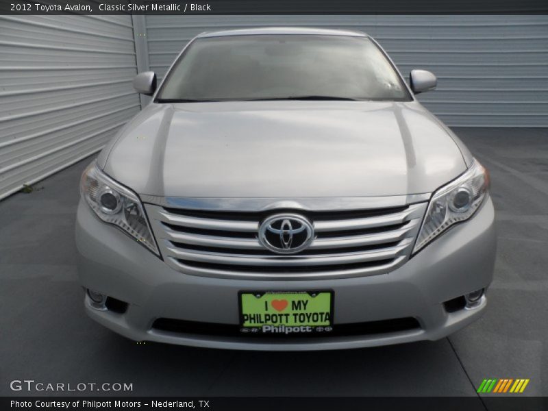 Classic Silver Metallic / Black 2012 Toyota Avalon