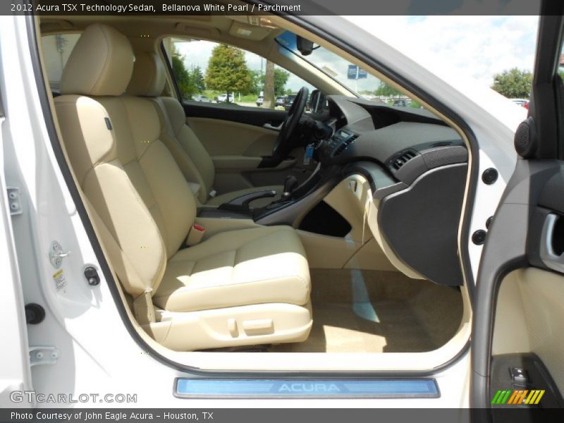 Bellanova White Pearl / Parchment 2012 Acura TSX Technology Sedan