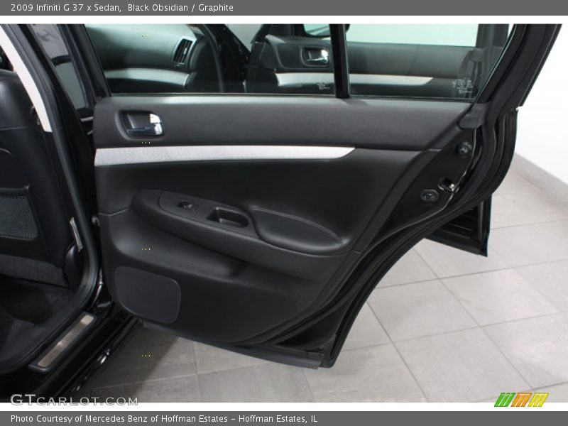 Black Obsidian / Graphite 2009 Infiniti G 37 x Sedan