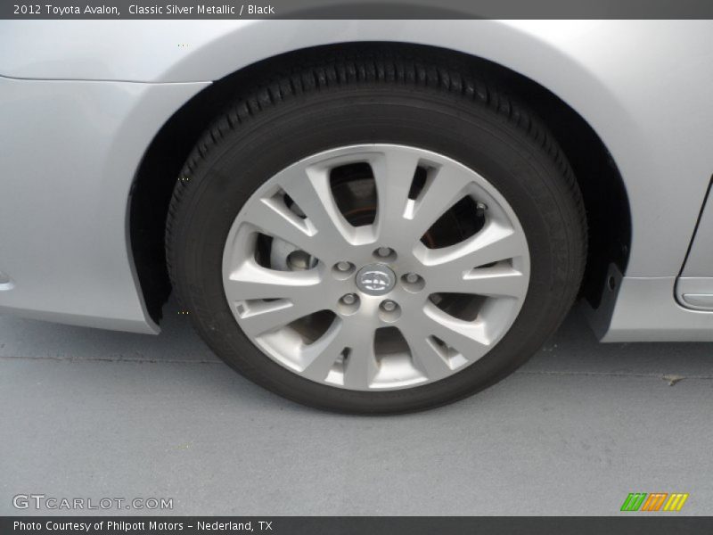 Classic Silver Metallic / Black 2012 Toyota Avalon