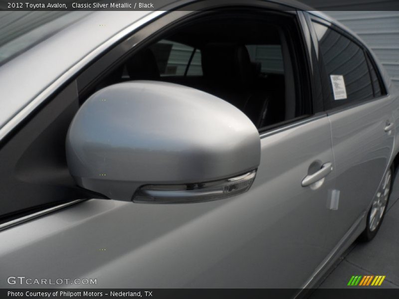 Classic Silver Metallic / Black 2012 Toyota Avalon