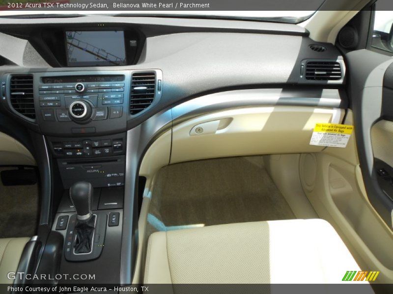 Bellanova White Pearl / Parchment 2012 Acura TSX Technology Sedan