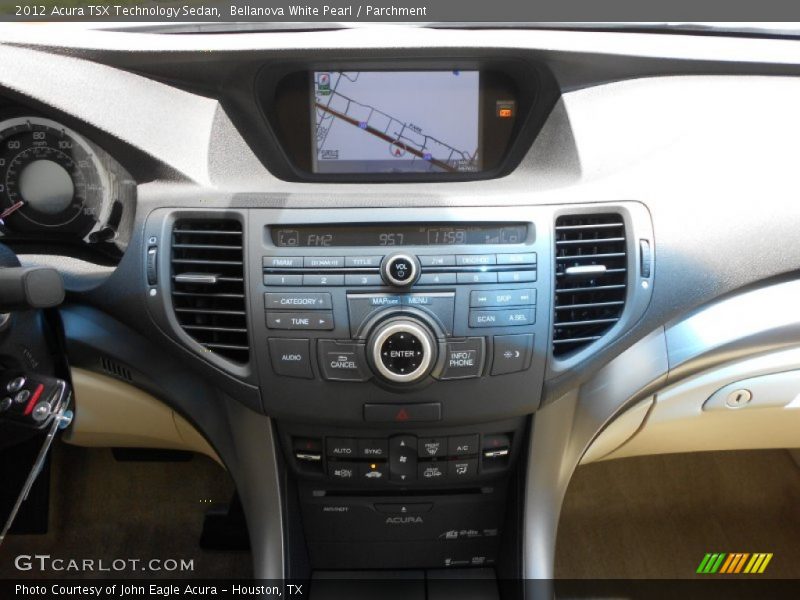 Bellanova White Pearl / Parchment 2012 Acura TSX Technology Sedan