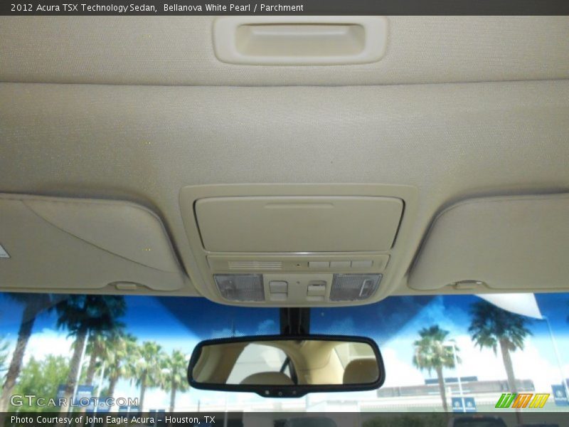 Bellanova White Pearl / Parchment 2012 Acura TSX Technology Sedan