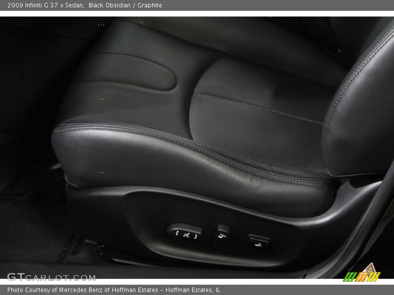 Black Obsidian / Graphite 2009 Infiniti G 37 x Sedan