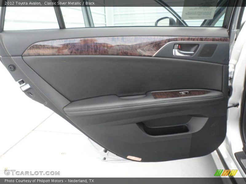 Classic Silver Metallic / Black 2012 Toyota Avalon