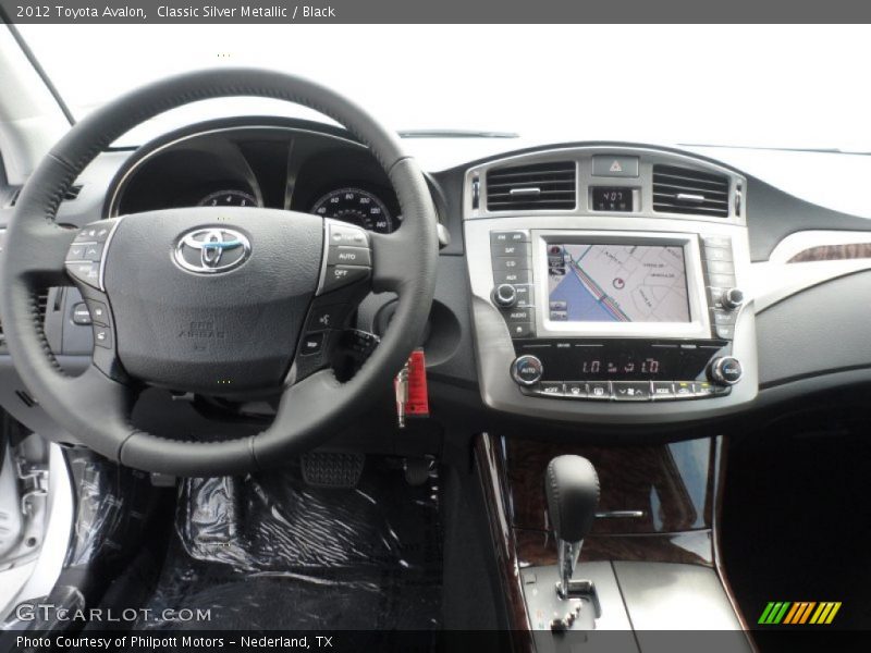 Classic Silver Metallic / Black 2012 Toyota Avalon