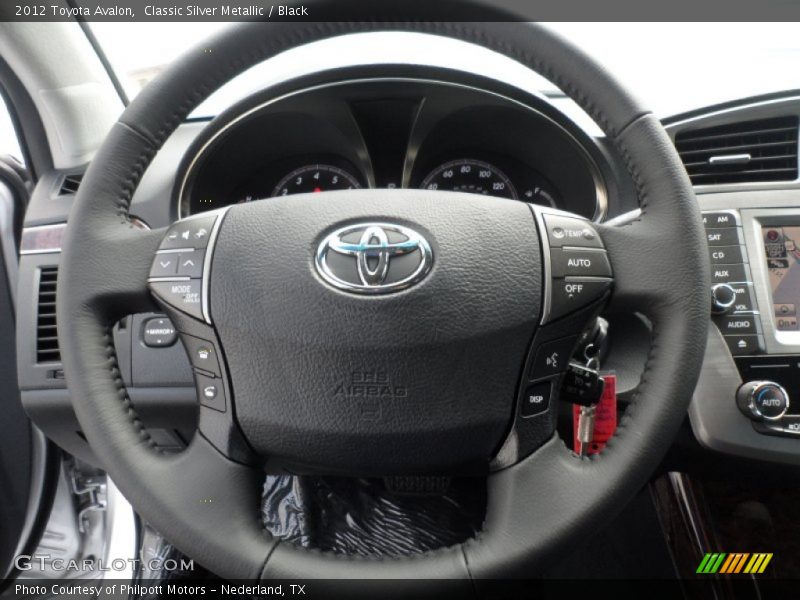 Classic Silver Metallic / Black 2012 Toyota Avalon