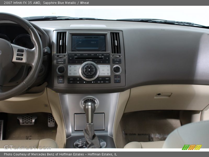 Sapphire Blue Metallic / Wheat 2007 Infiniti FX 35 AWD