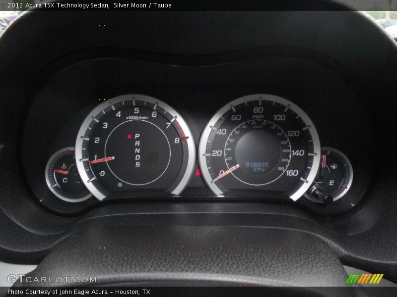  2012 TSX Technology Sedan Technology Sedan Gauges