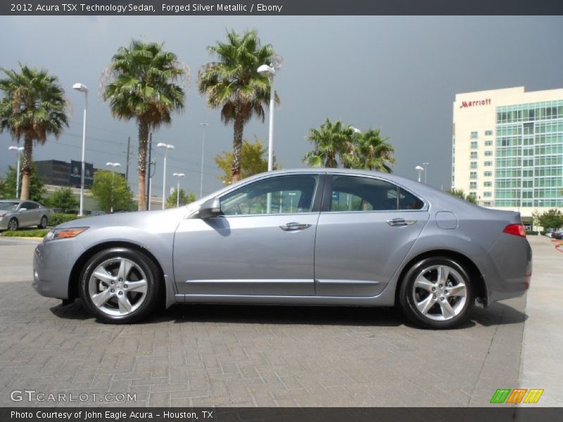  2012 TSX Technology Sedan Forged Silver Metallic