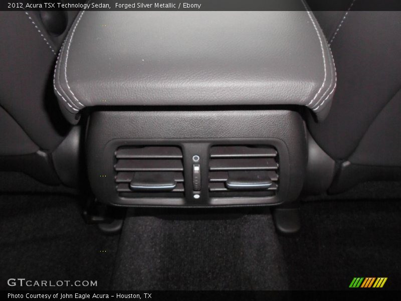 Forged Silver Metallic / Ebony 2012 Acura TSX Technology Sedan