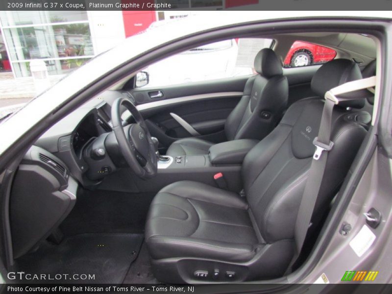 Platinum Graphite / Graphite 2009 Infiniti G 37 x Coupe