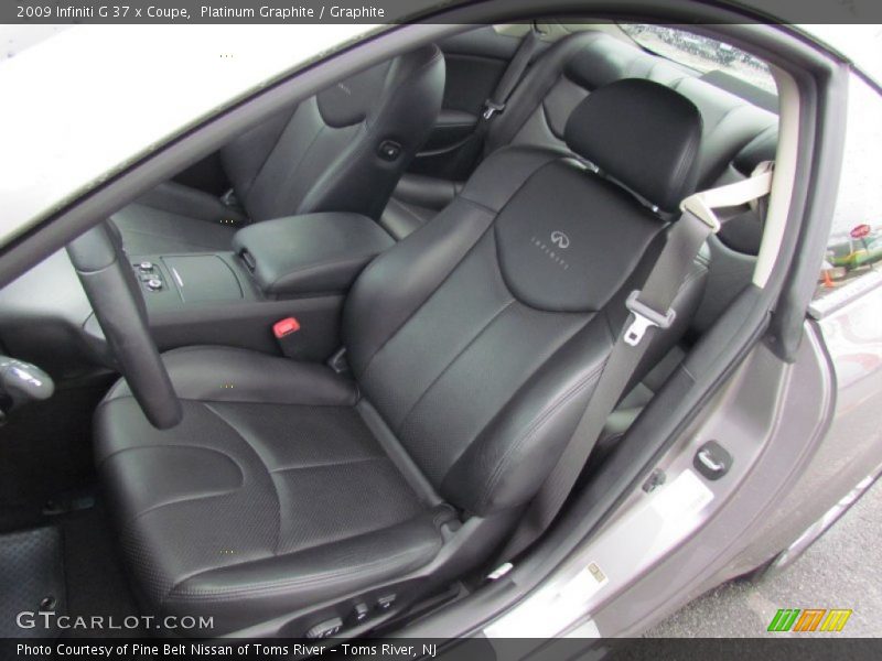 Platinum Graphite / Graphite 2009 Infiniti G 37 x Coupe
