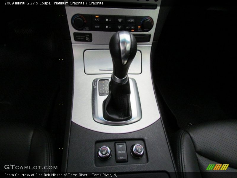 Platinum Graphite / Graphite 2009 Infiniti G 37 x Coupe