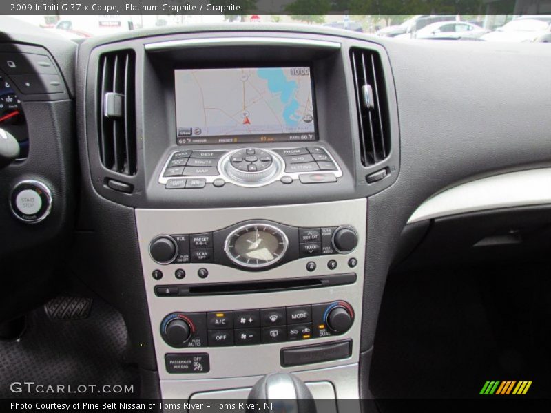 Platinum Graphite / Graphite 2009 Infiniti G 37 x Coupe