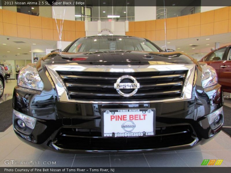 Super Black / Beige 2013 Nissan Altima 2.5 SL