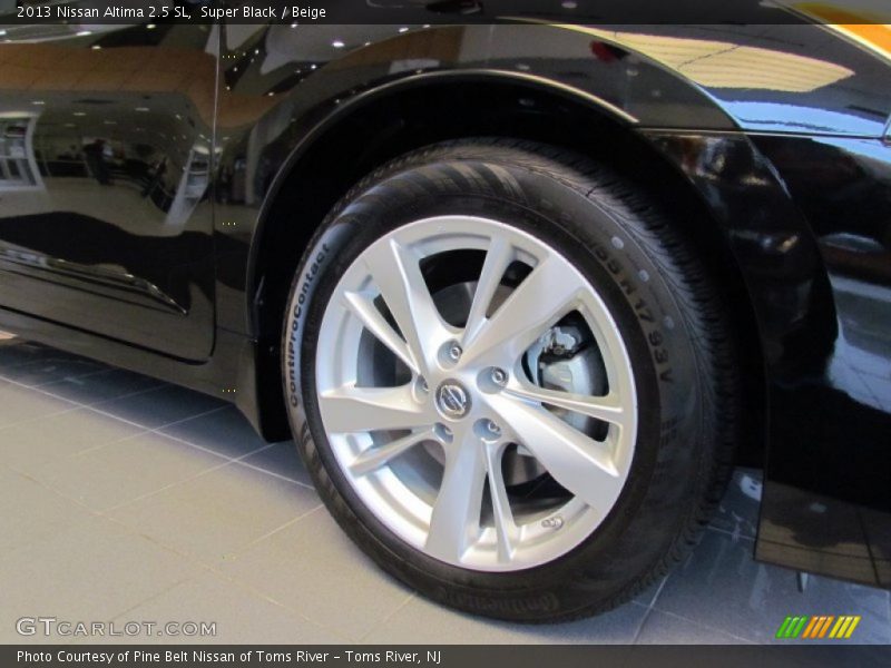 Super Black / Beige 2013 Nissan Altima 2.5 SL