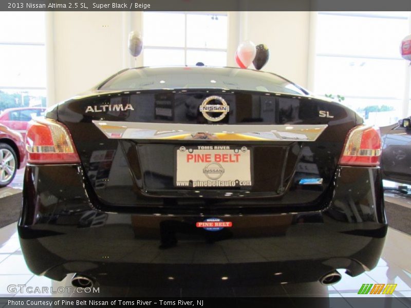 Super Black / Beige 2013 Nissan Altima 2.5 SL