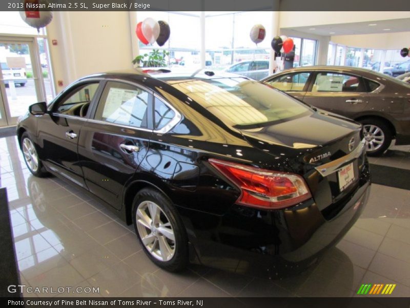Super Black / Beige 2013 Nissan Altima 2.5 SL