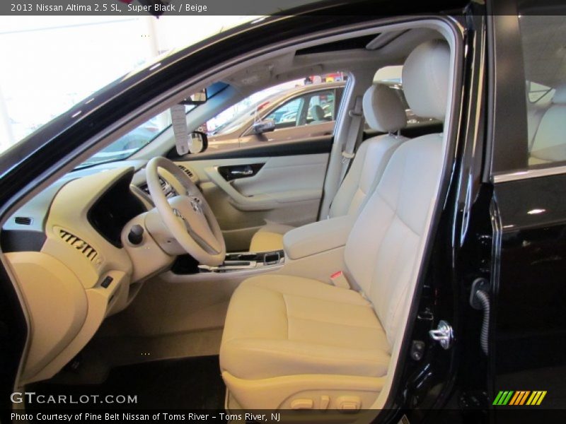 Super Black / Beige 2013 Nissan Altima 2.5 SL