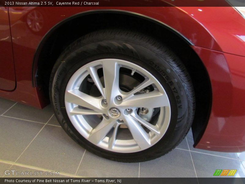 Cayenne Red / Charcoal 2013 Nissan Altima 2.5 SV