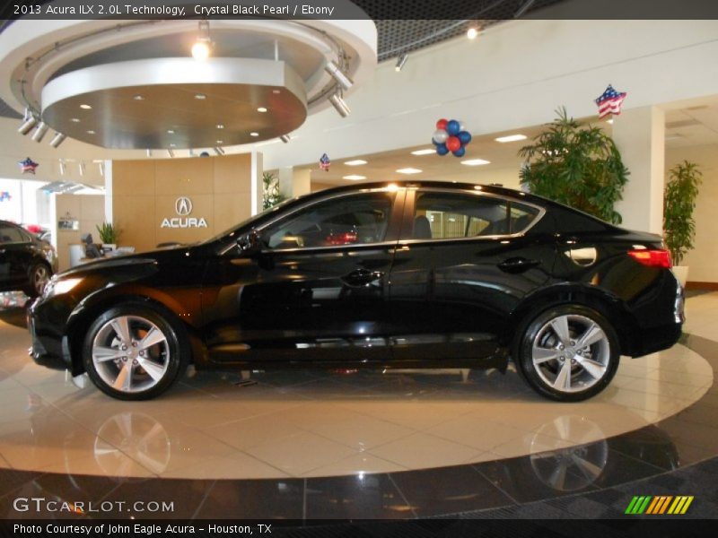 Crystal Black Pearl / Ebony 2013 Acura ILX 2.0L Technology