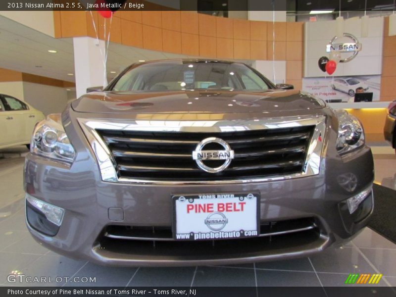 Java Metallic / Beige 2013 Nissan Altima 2.5 S