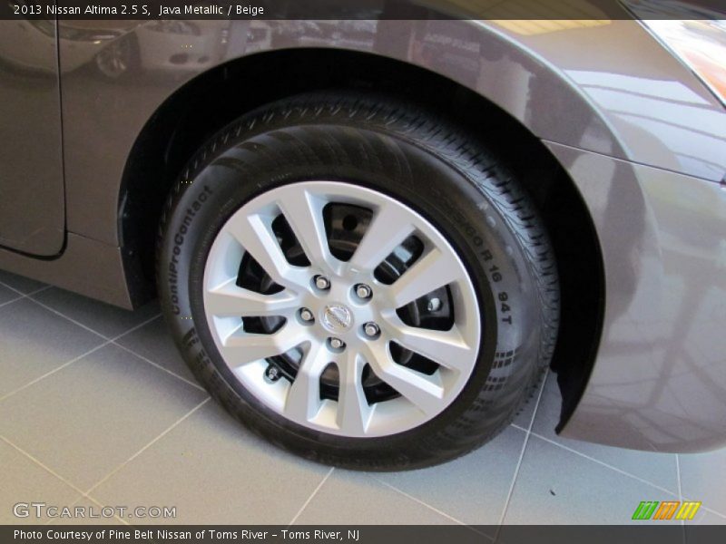 Java Metallic / Beige 2013 Nissan Altima 2.5 S