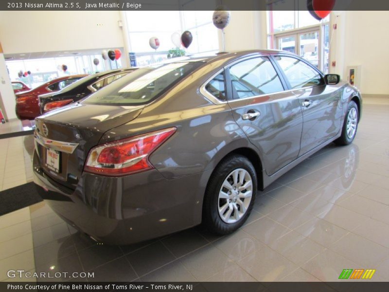 Java Metallic / Beige 2013 Nissan Altima 2.5 S