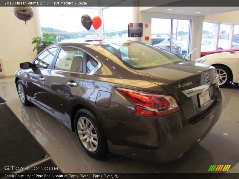 Java Metallic / Beige 2013 Nissan Altima 2.5 S