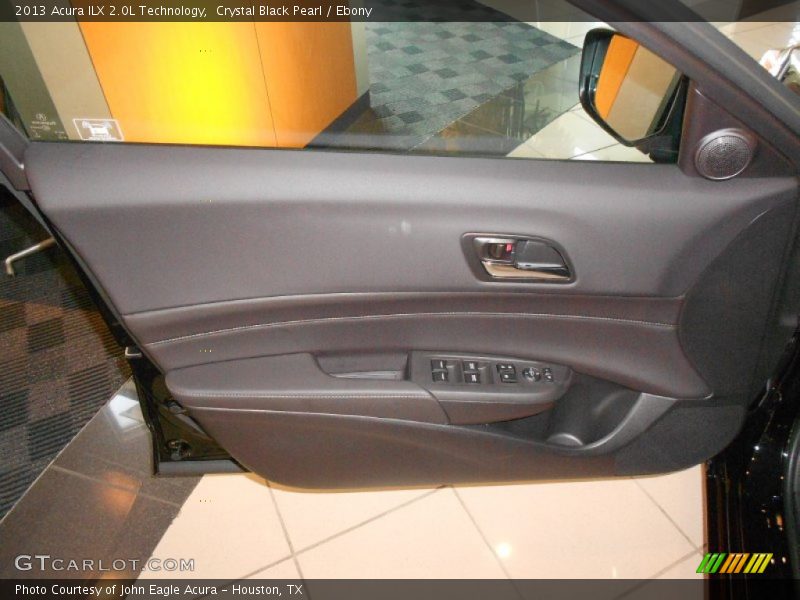 Crystal Black Pearl / Ebony 2013 Acura ILX 2.0L Technology
