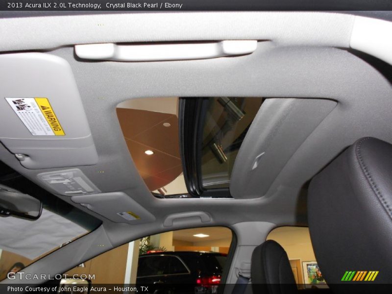 Crystal Black Pearl / Ebony 2013 Acura ILX 2.0L Technology