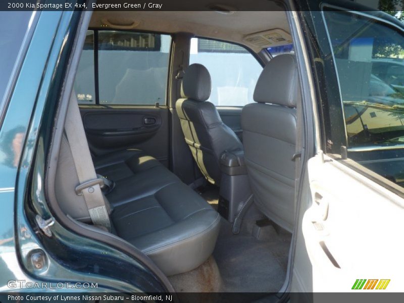 Evergreen Green / Gray 2000 Kia Sportage EX 4x4