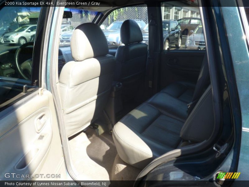 Evergreen Green / Gray 2000 Kia Sportage EX 4x4