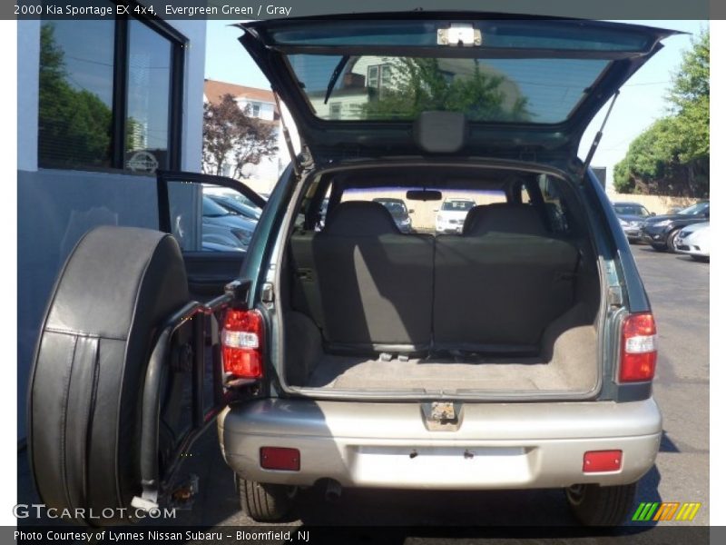 Evergreen Green / Gray 2000 Kia Sportage EX 4x4