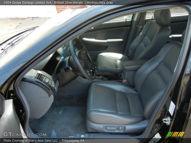 Front Seat of 2004 Durango Limited 4x4