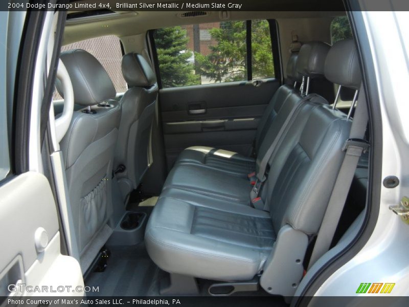 Brilliant Silver Metallic / Medium Slate Gray 2004 Dodge Durango Limited 4x4