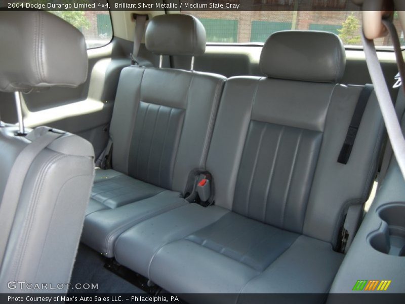 Brilliant Silver Metallic / Medium Slate Gray 2004 Dodge Durango Limited 4x4