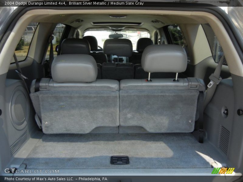 Brilliant Silver Metallic / Medium Slate Gray 2004 Dodge Durango Limited 4x4