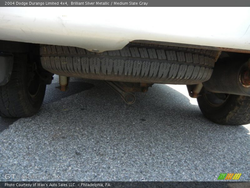 Brilliant Silver Metallic / Medium Slate Gray 2004 Dodge Durango Limited 4x4