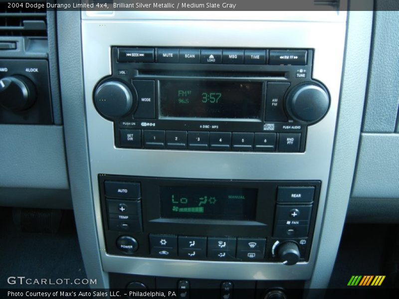 Controls of 2004 Durango Limited 4x4